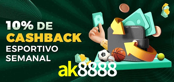 10% de bônus de cashback na ak8888